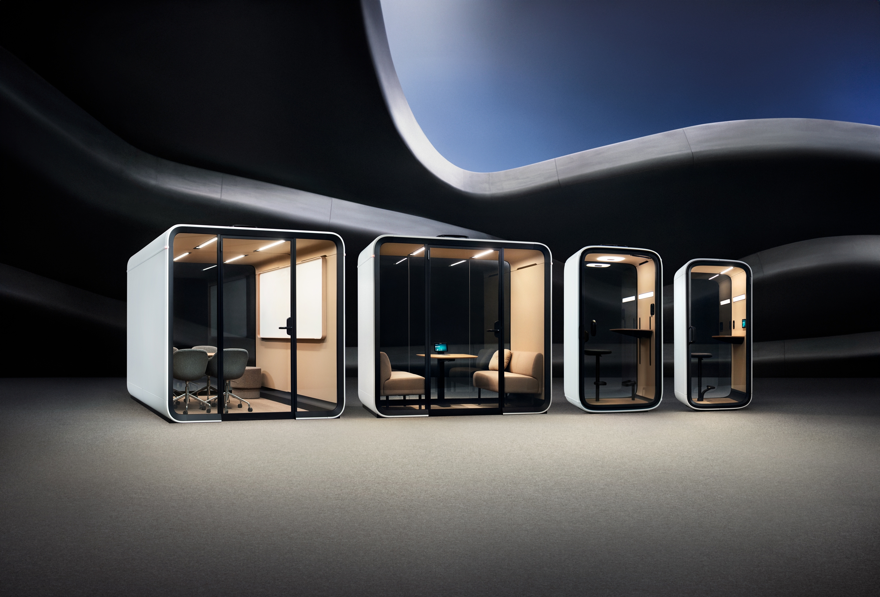 Framery smart pod product family , Framery | International Design Awards Winners